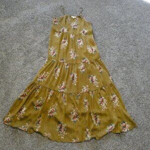 Madewell Tiered Maxi Sundress Floral Cottage core Feminine